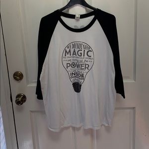 Lumos fundraiser T-shirt